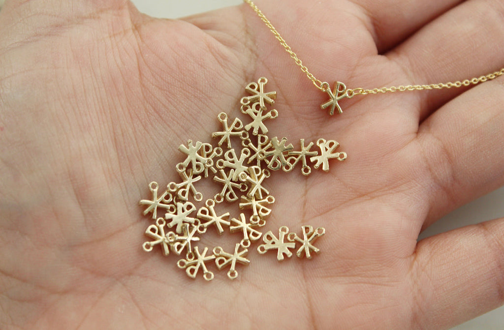 14K Gold Chi Rho Necklace