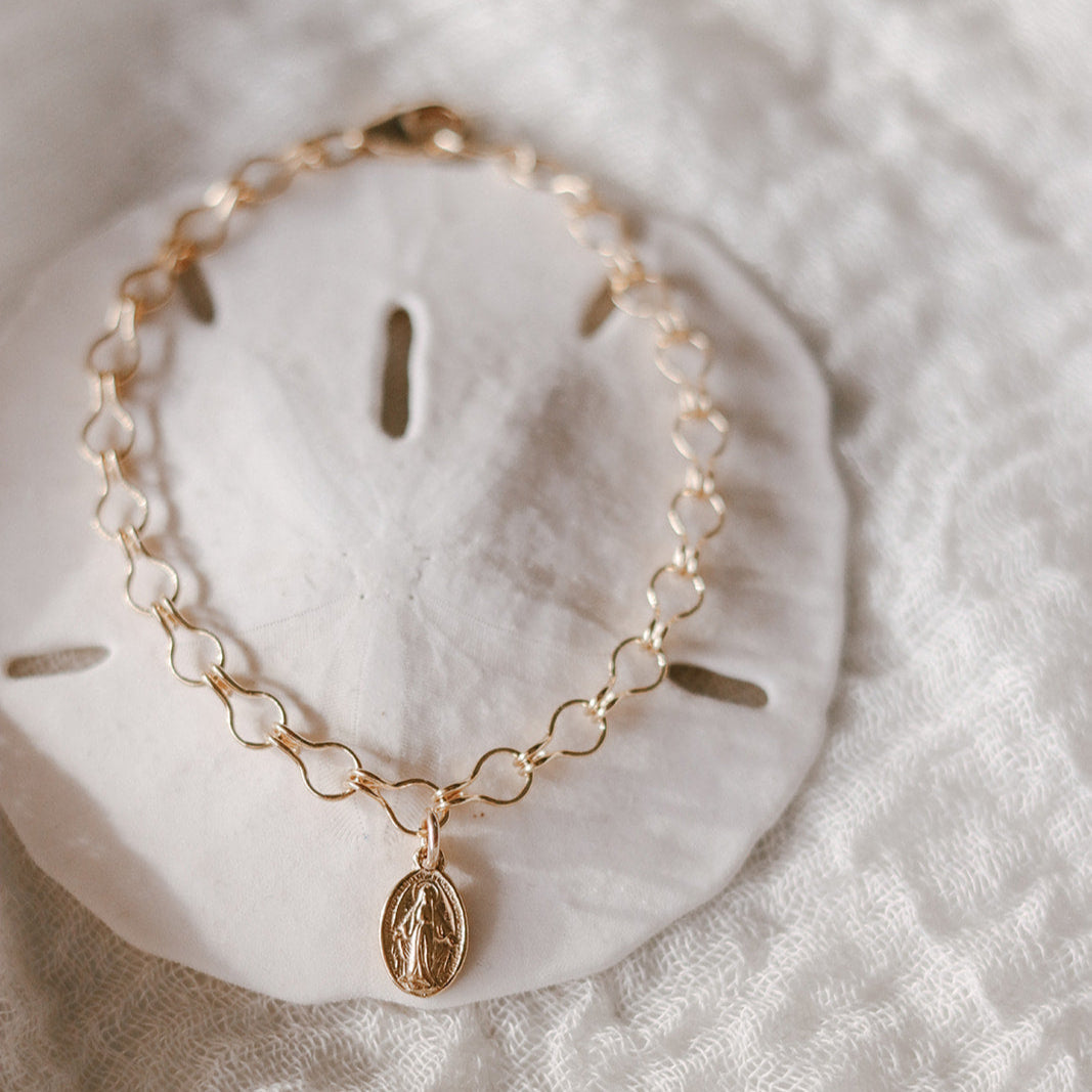 Marian Consecration Miraculous Medal Bracelet