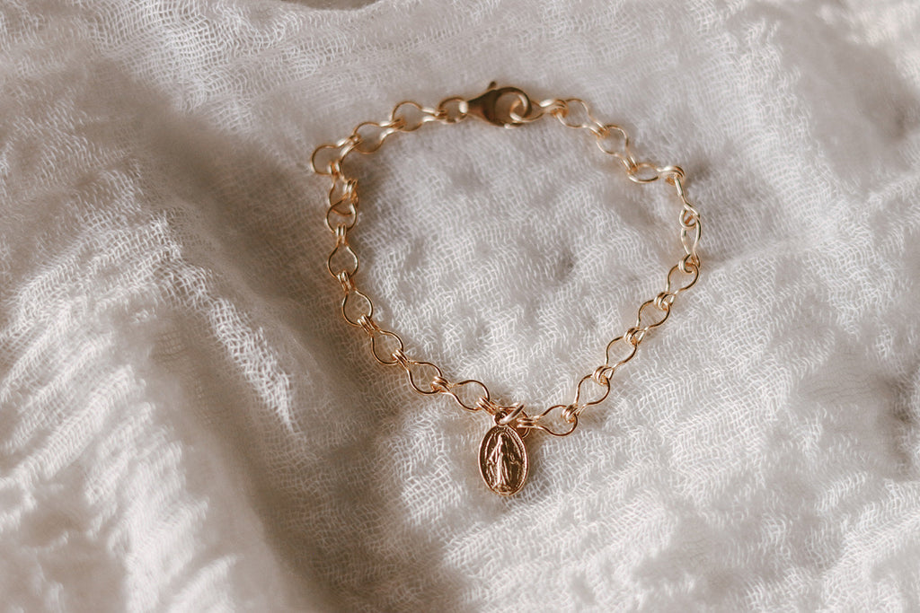 Marian Consecration Miraculous Medal Bracelet