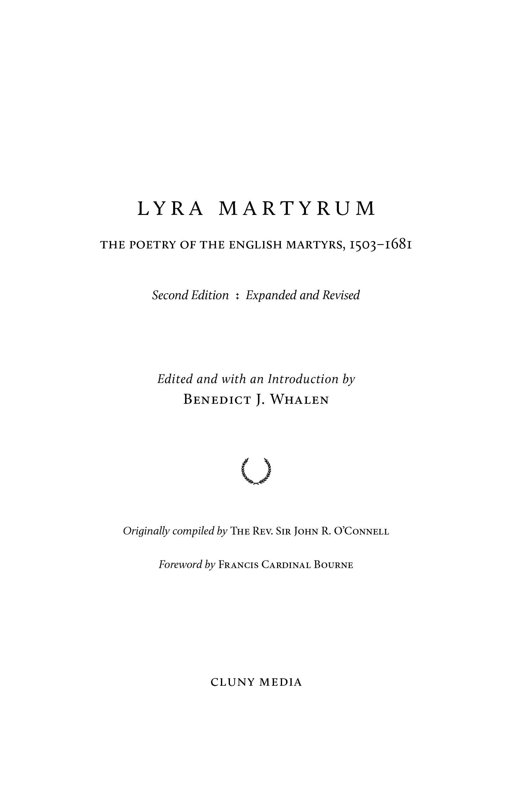 Lyra Martyrum
