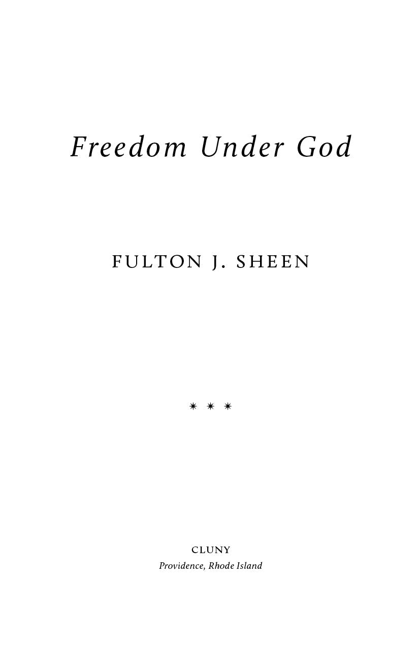 Freedom Under God