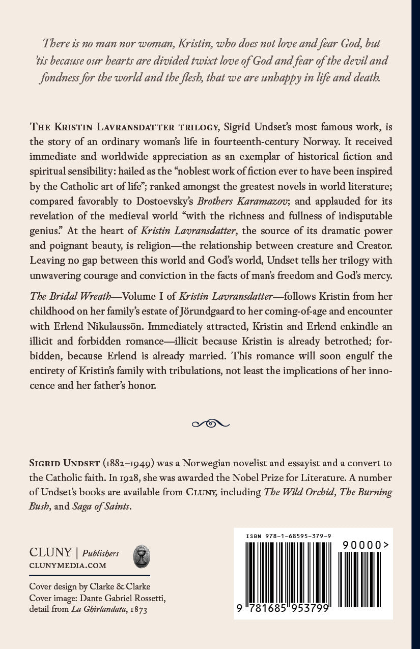 Kristin Lavransdatter: The Bridal Wreath (Volume I)