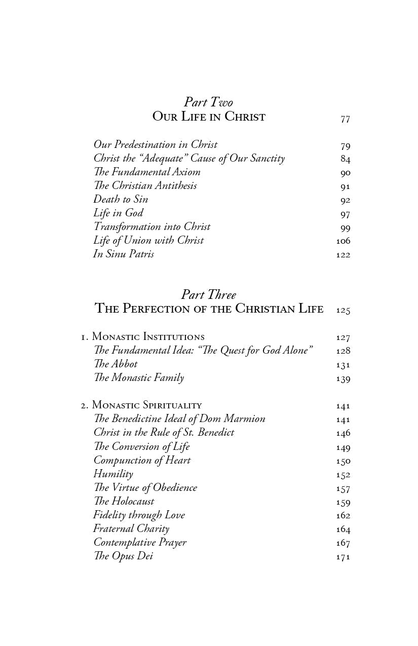 The Spiritual Doctrine of Dom Marmion