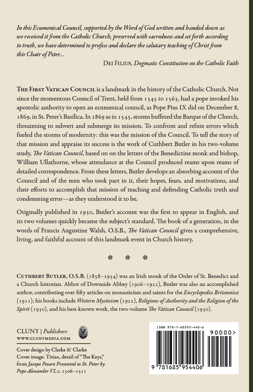 The Vatican Council, Volume I