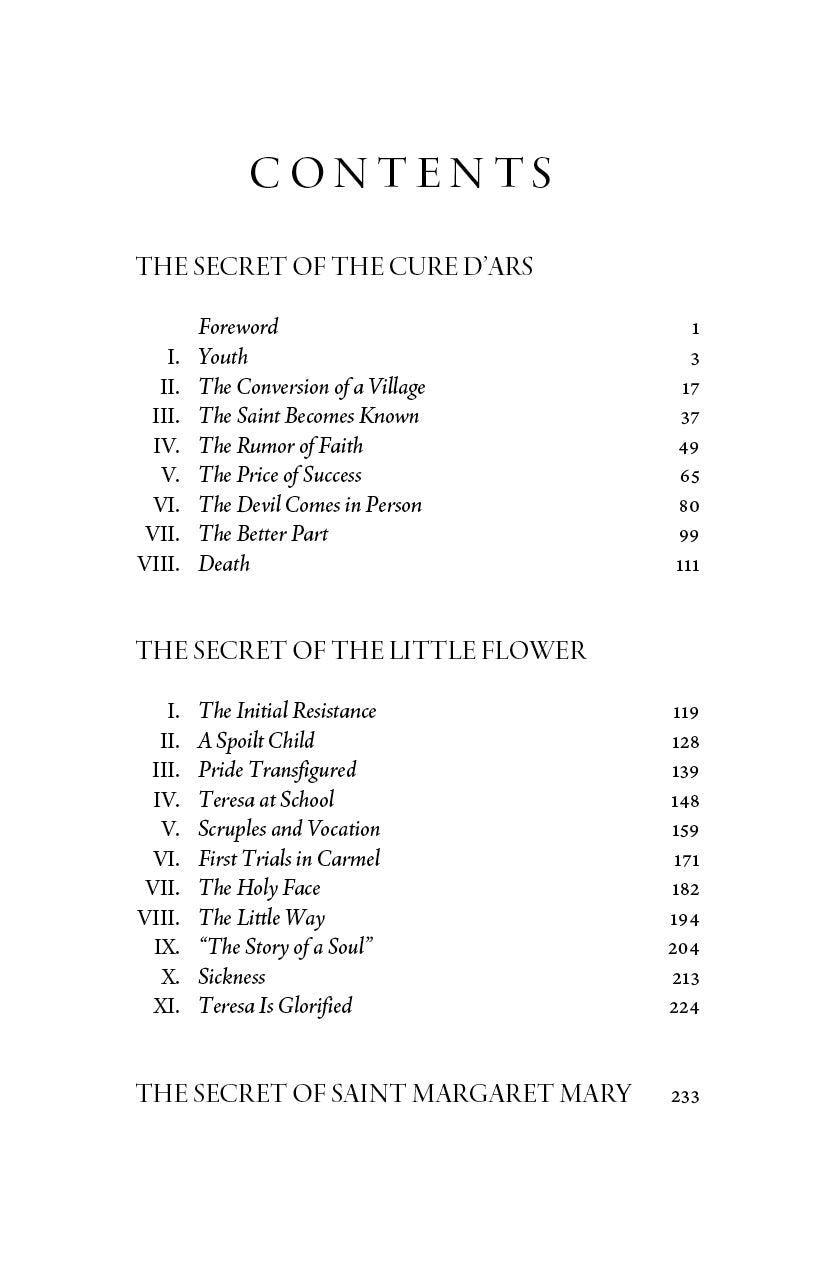 Secrets of the Saints