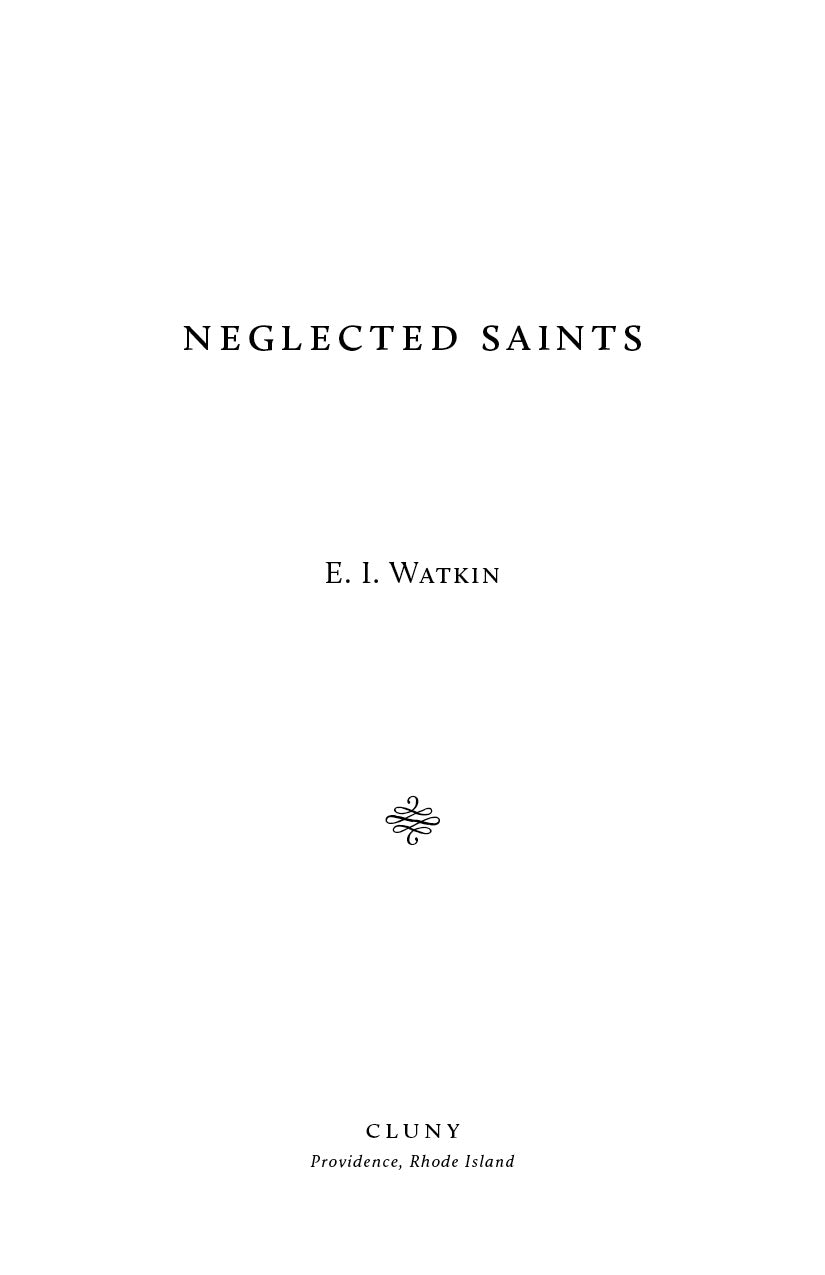 Neglected Saints