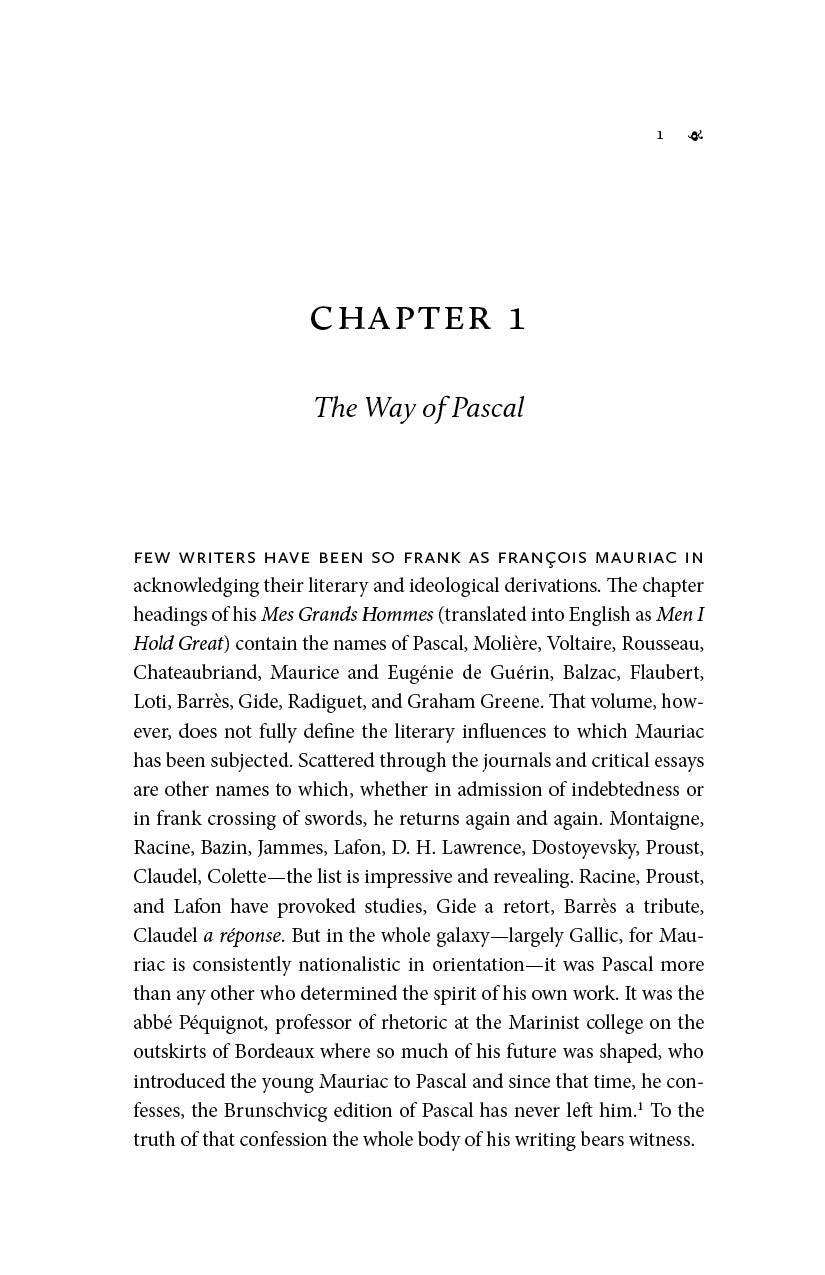 François Mauriac: A Critical Study