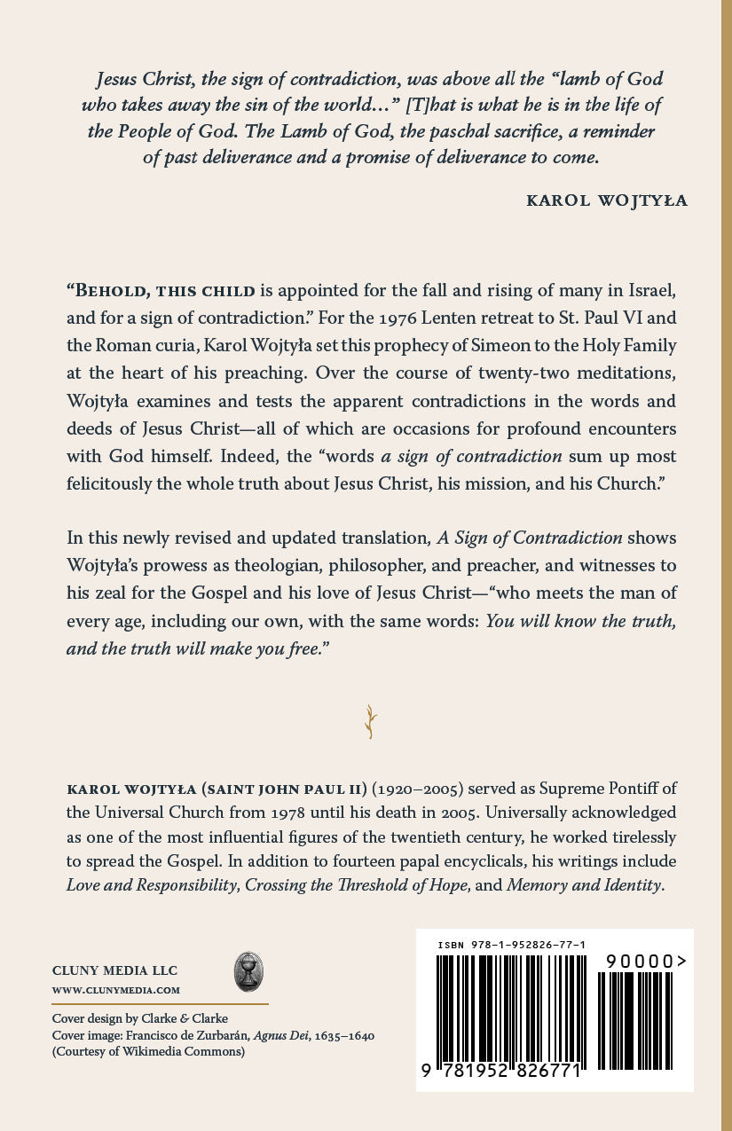 A Sign of Contradiction