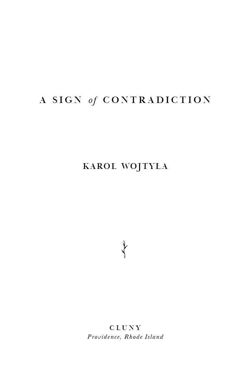 A Sign of Contradiction