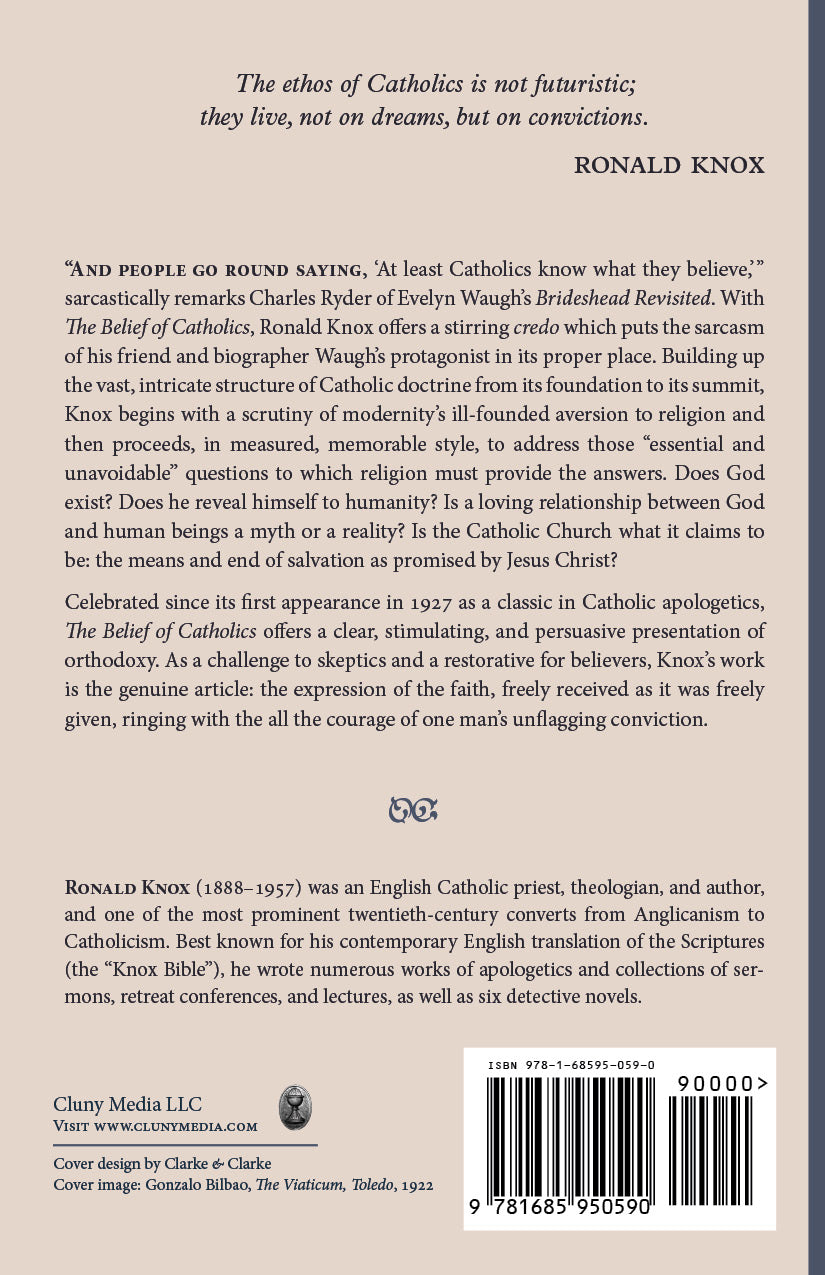 The Belief of Catholics
