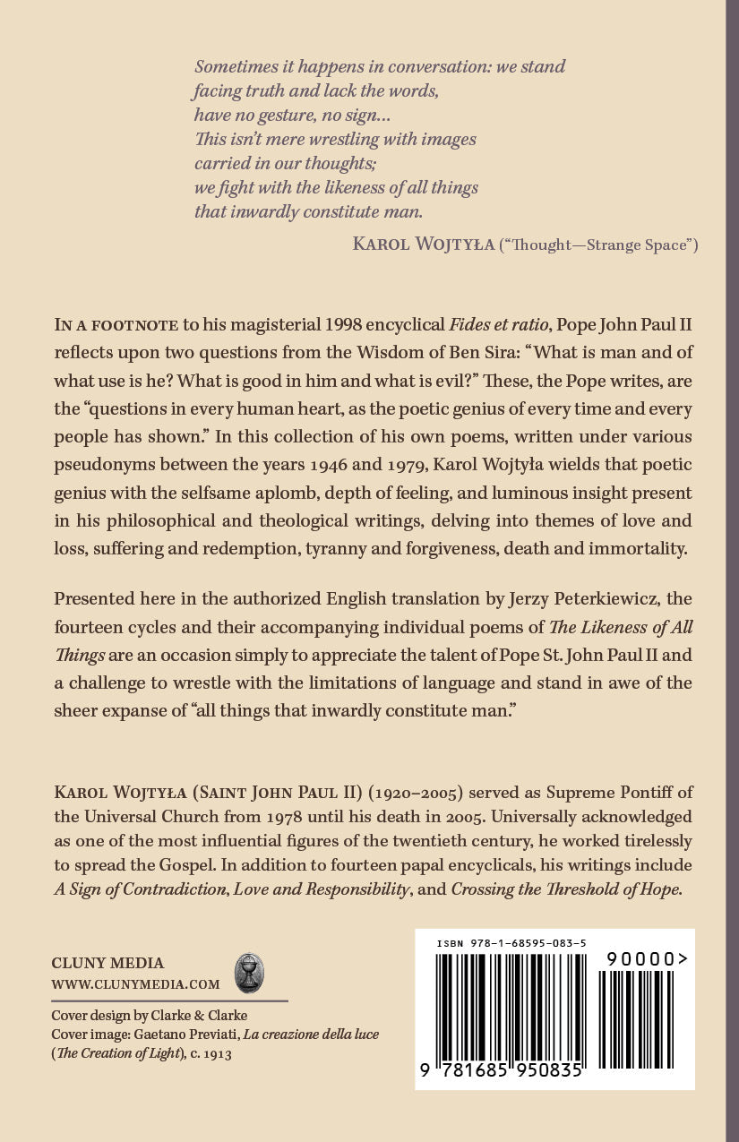 The Likeness of All Things