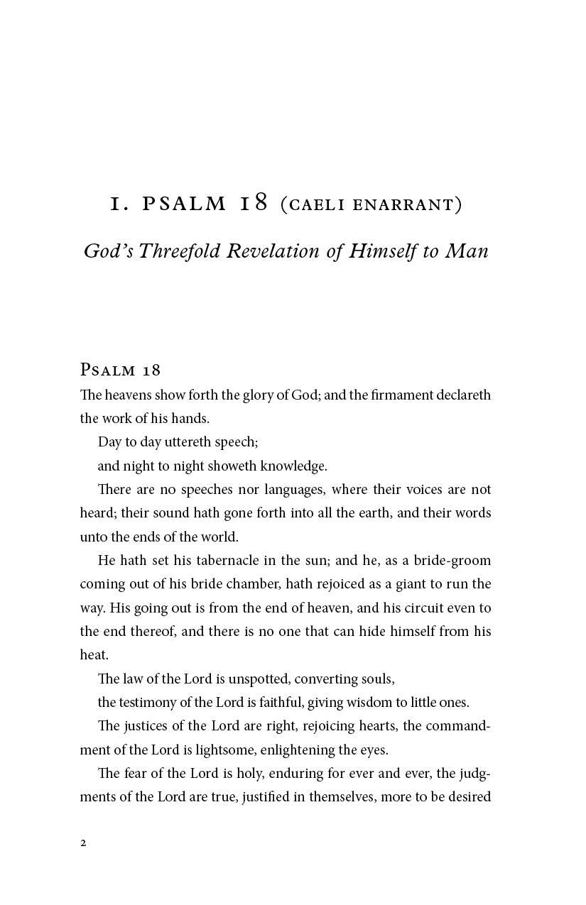 Meditations on the Psalms