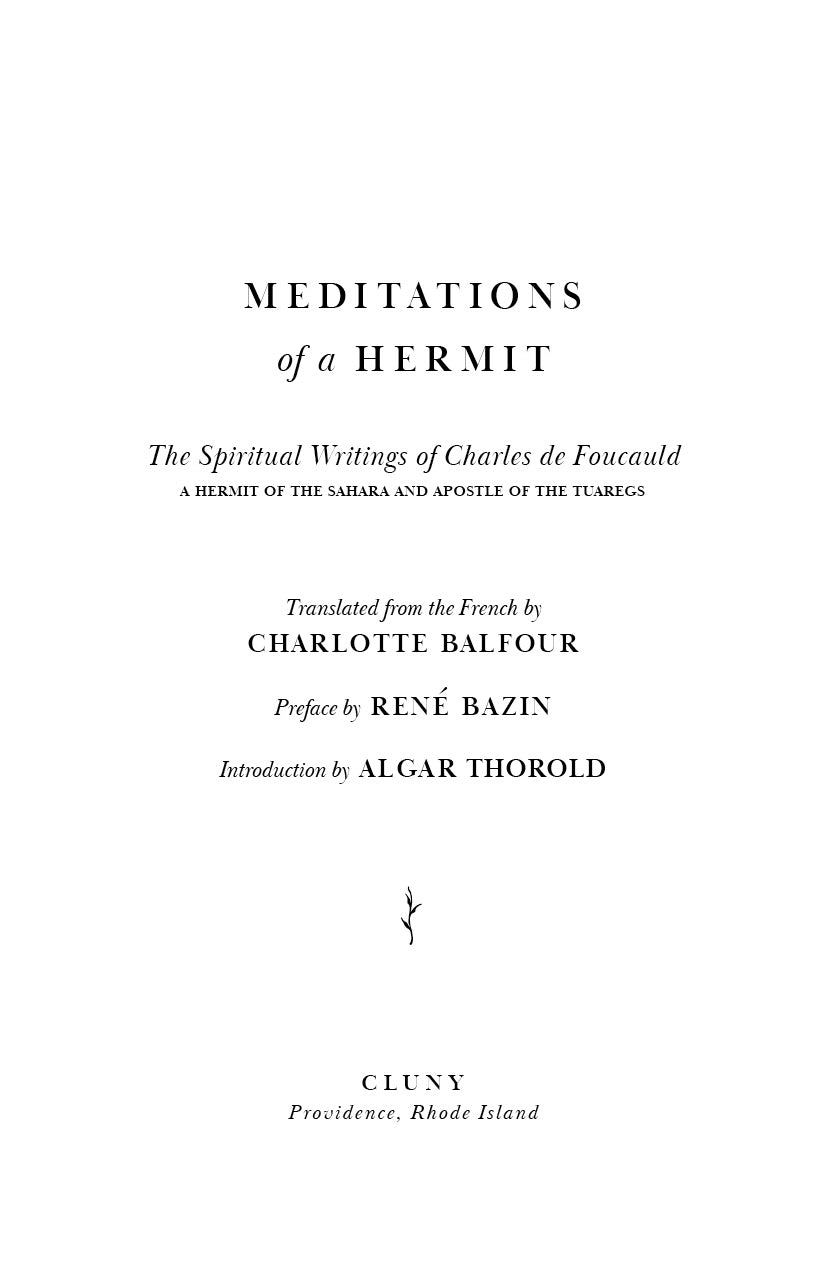 Meditations of a Hermit