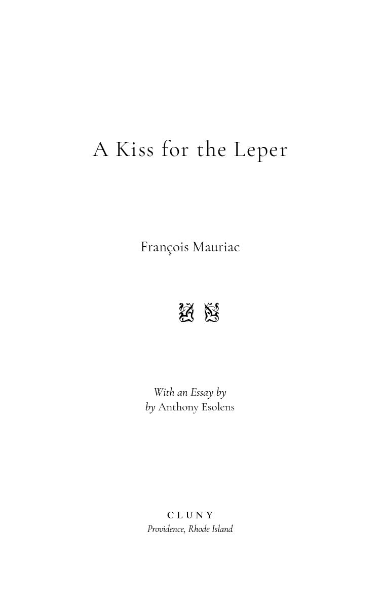 A Kiss for the Leper