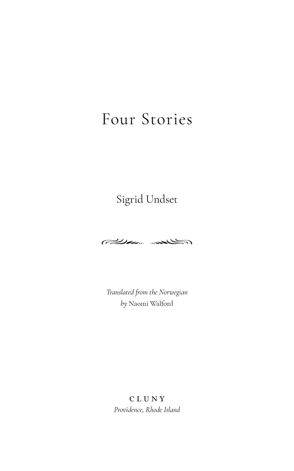 Four Stories