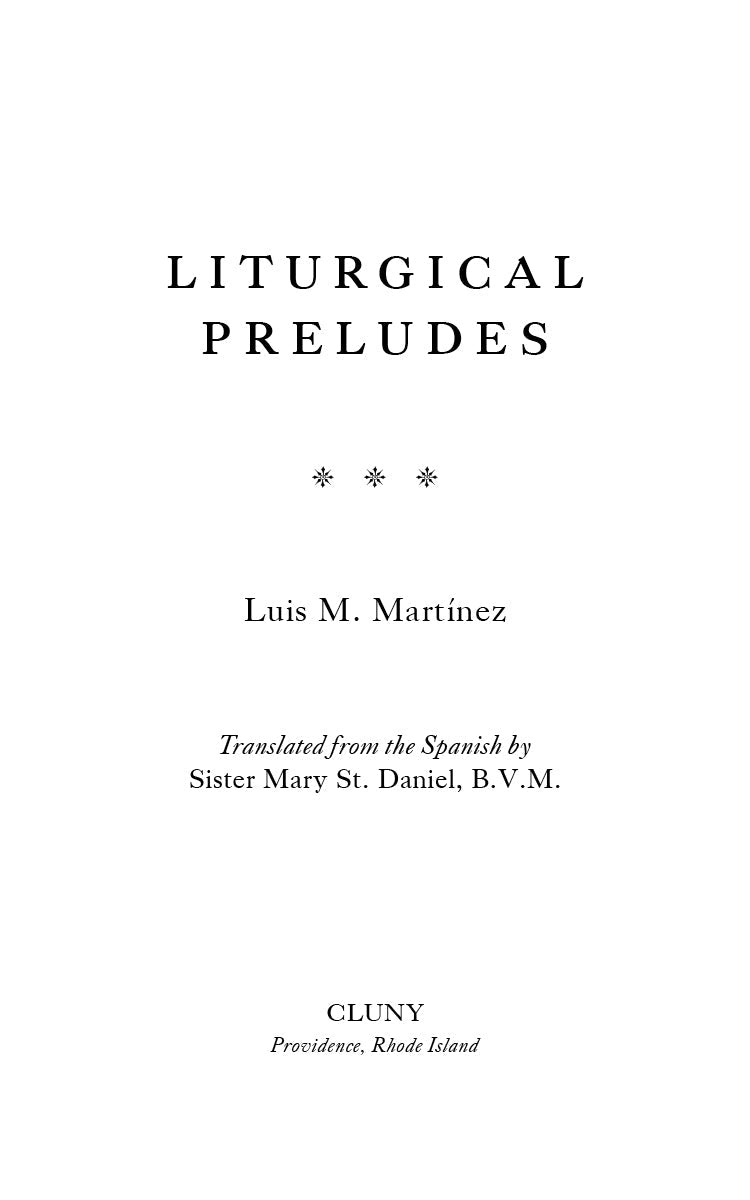 Liturgical Preludes
