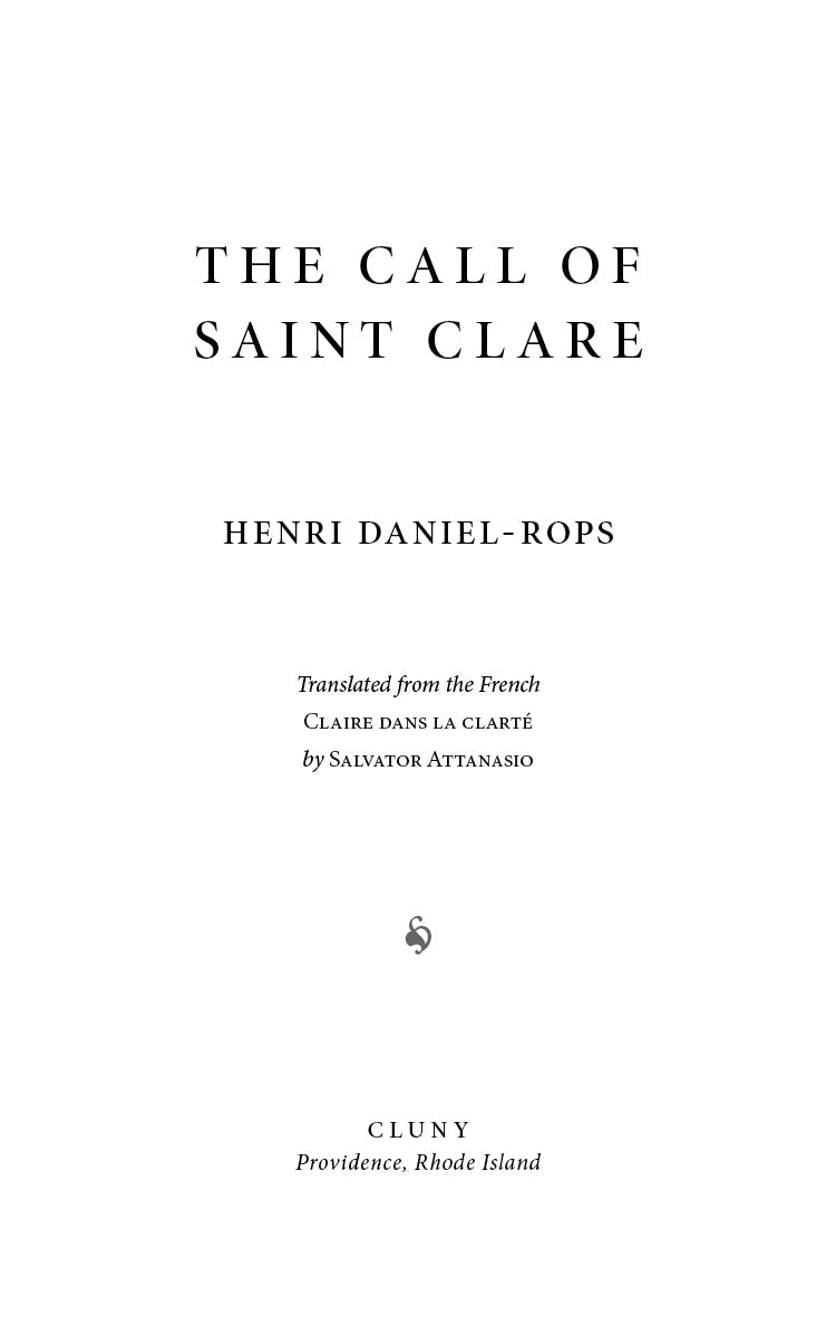 The Call of Saint Clare