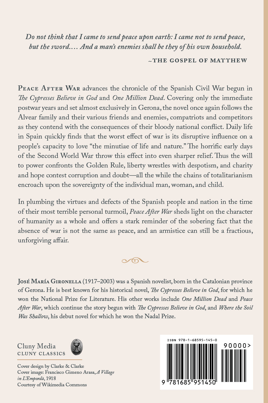 Peace After War, Vol. I