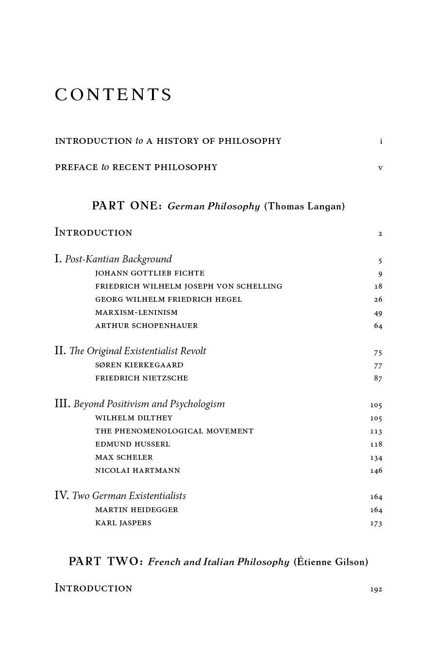 Recent Philosophy, Volume 1