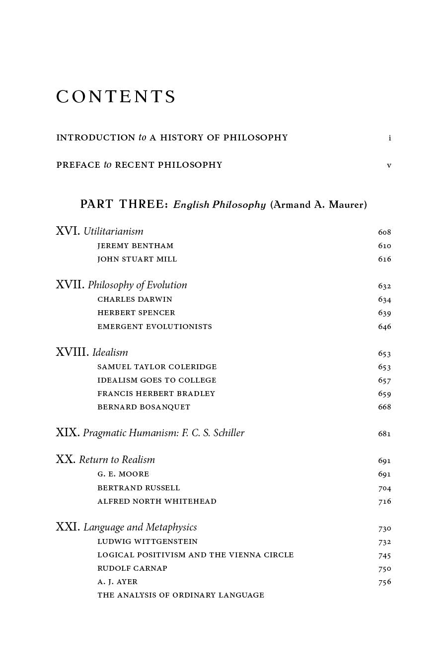 Recent Philosophy, Volume 2