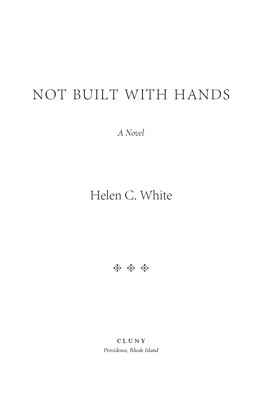 Not Built with Hands