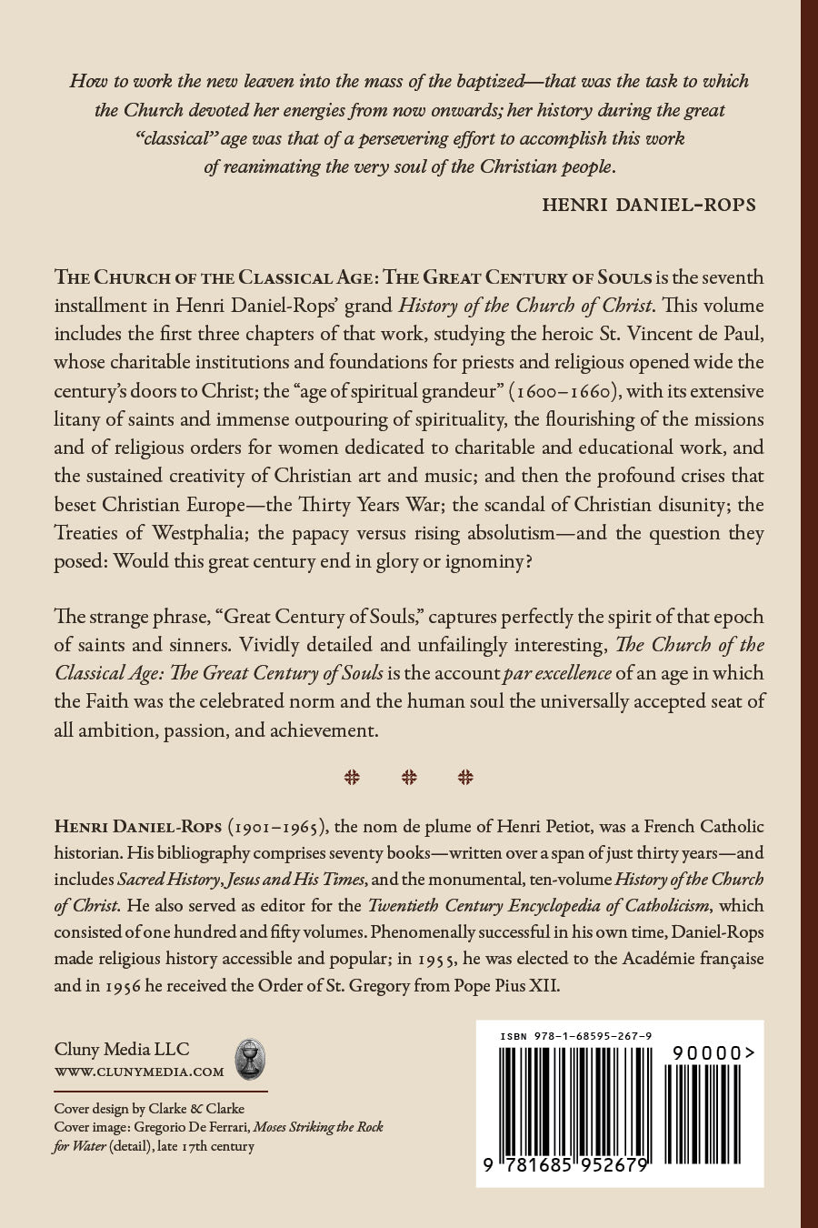 The Church of the Classical Age: The Great Century of Souls, Volume 1