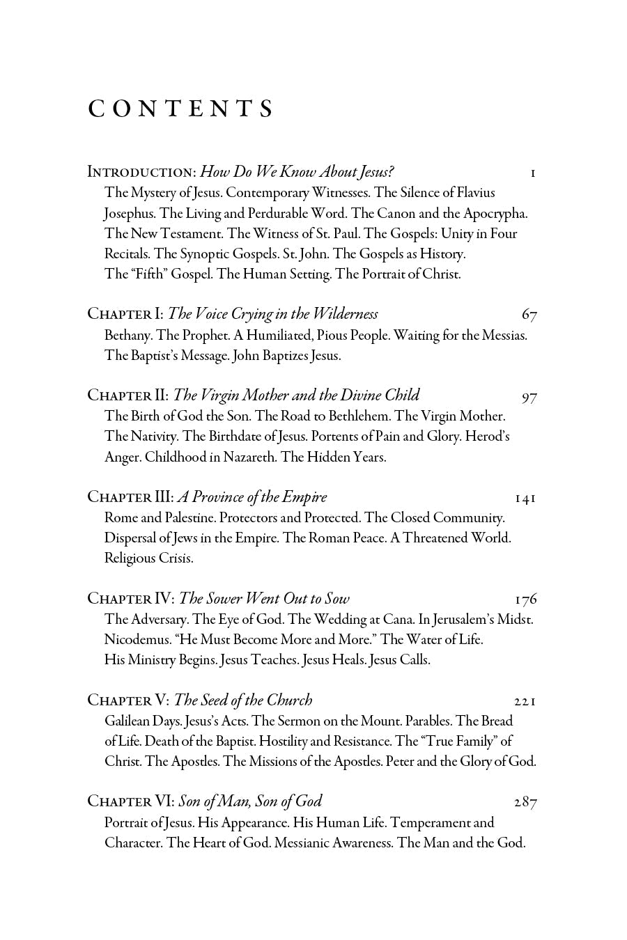 Jesus and His Times, Volume I