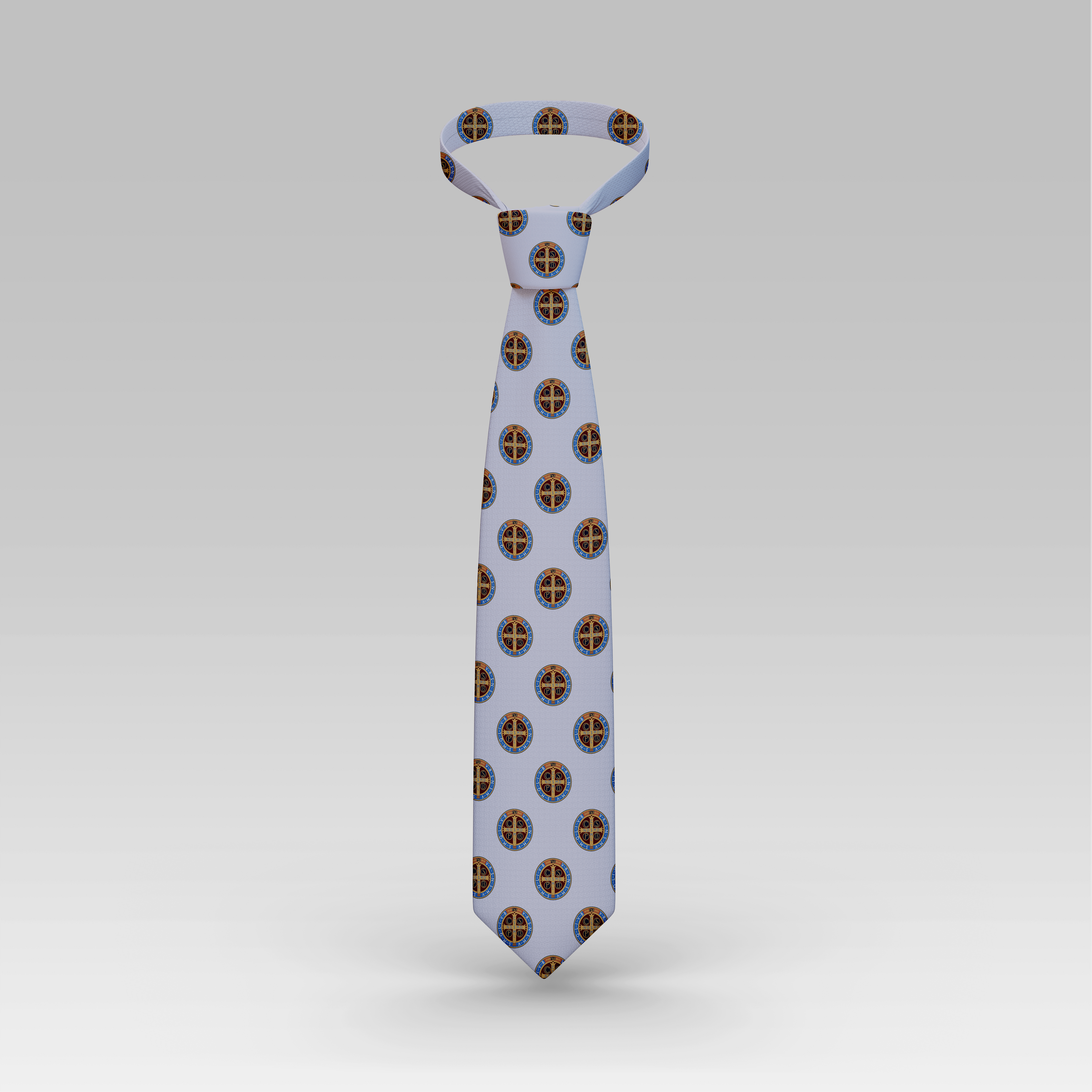 St. Benedict Medal Necktie