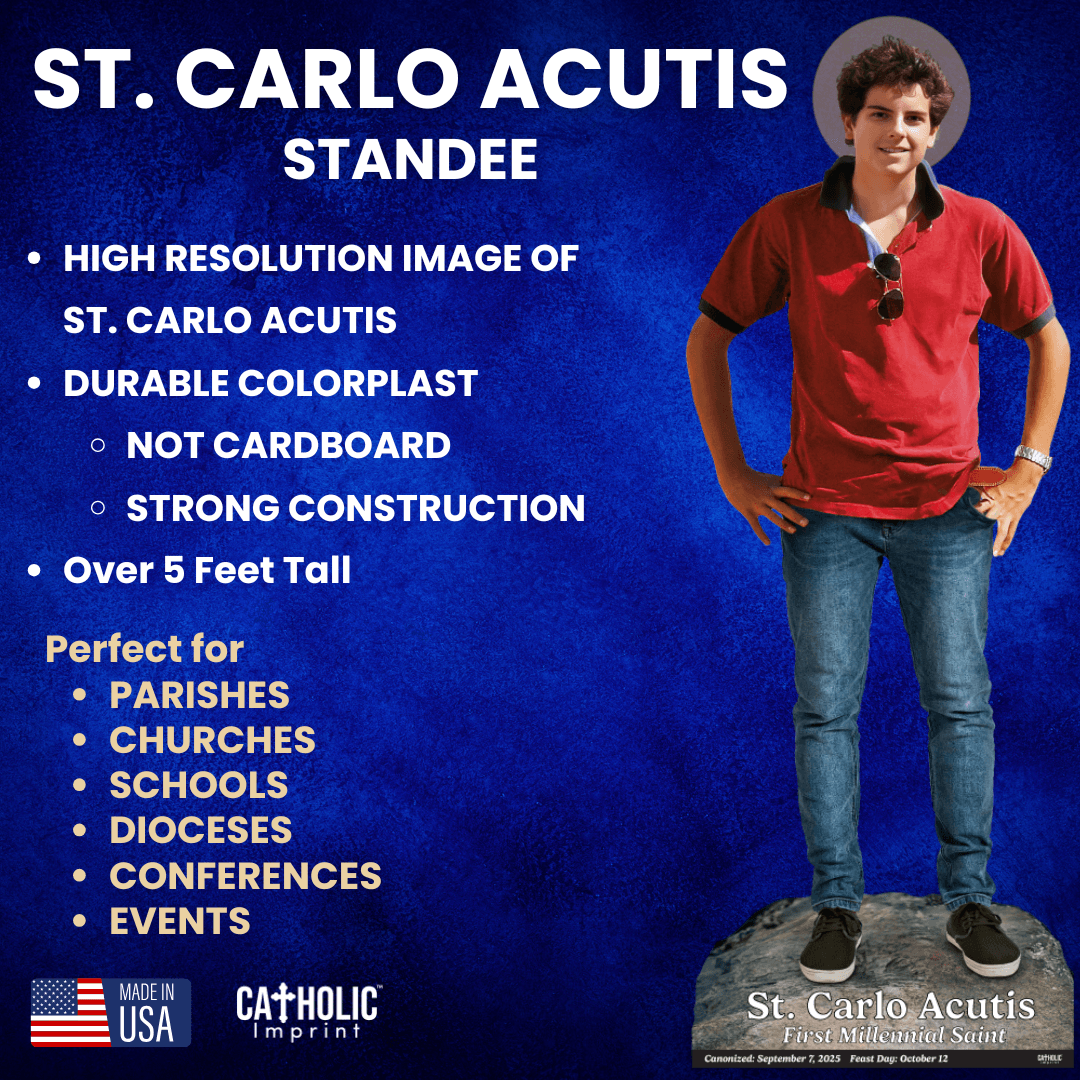 St. Carlo Acutis Lifesize Standee