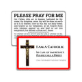 I am a Catholic—In Case of Emergency Please Call a Priest | Pocket PrayerFulls™ | Uncompromising Holy Cards — Built to Last. Backed for Life