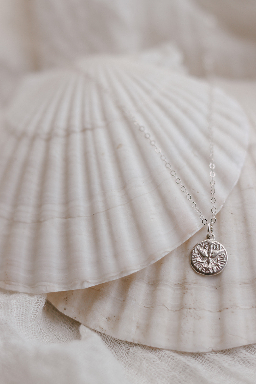 Holy Spirit Necklace in Sterling Silver